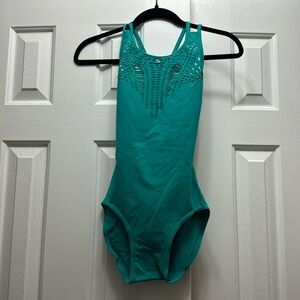 Jo + Jax Turquoise Leotard